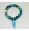 Turquoise with Agate Beads Bracelet