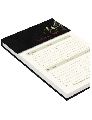 DAY PLANNER-BLACK Writing Pad