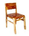 SOLID WOOD DINING CHAIR NATURAL FINISHED
