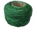 Emerald Green Recycled Sari Silk Yarn Ball