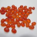 4x3mm Natural Carnelian Oval Cabochon