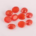 4x3mm Natural Carnelian Oval Faceted Cut Gemstone