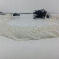 Natural Crystal Quartz Faceted Rondelle Beads 3mm