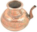 Old Copper Handcrafted Solid Holy Water Pot