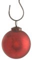 Red Round Christmas Hanging