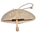 Tribal Handmade Wooden Hanging Bell With One Clanger