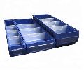 Plastic Blue Plain pharmacy storage boxes