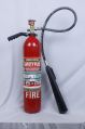 Red Safety plus Mild Steel co2 fire extinguisher