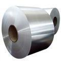 Silver aluminium coil