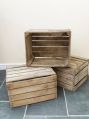 Square Wooden Crate