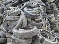 Black nylon tyre scrap