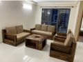 Solid sheesham wood master sofa set