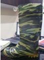 Leather Military Gumboot