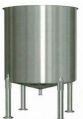 Round Polished Stainless Steel Water Tank