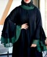 Frill Sleeve Abaya
