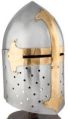Medieval Crusader Knight Miniature Helmet