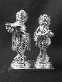 Silver Radha Krishna Idols