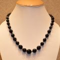 Black beads mala designs
