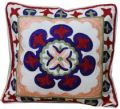 Indian Ethanic Jaipuri Pure Cotton Designer Suzani Work Sofa Cushion Cover
