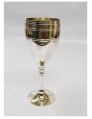 Embossed Silver Plated Goblet for wine