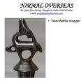 DEER METAL WINE BOTTLE STOPPER