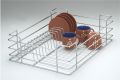 Modular Kitchen Stainless Steel Wire Drawer Cup and Saucer Basket latest