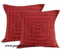 Bohemian Embroidered Cushion