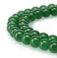 Shining faceted round beads