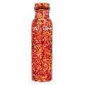 SHIV MART PRINTED COPPER WATER BOTTLE