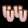 Simple Copper Four Glass Set