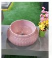 Pink Ceramic Wash Basin