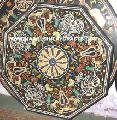 Octagonal Marble Pietra Dura Dining Table Top