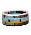 Vintage resin and wood bangle / best selling wood resin joint bangle bracelet