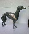 Aluminum Greyhound Dog Statue