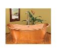 Traditional copper bath tub