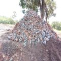 Lumps Grey Raw Solid manganese ore