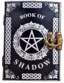 Handmade Genuine Antique Book Of Shadow Pentagram Leather Journal
