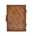 Mother Earth Goddess Leather Journal Notebook Diary