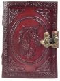 Horse Embossed Blank Paper Leather Journal Diary