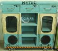 Metro design iron cabinet furniture