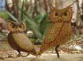 Stylish Owl Bird Figurine Gift Article