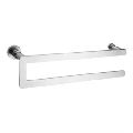 Flattended Towel Bar with Knob