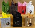 Custom recycled luxury Kraft gift carry shopping brown kraft paper bag