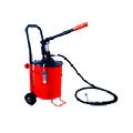 GREASE BUCKET PUMP WITH TROLLEY