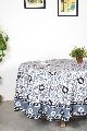 OLIVIA BLACK ROUND TABLE COVER