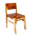 WOOD DINING CHAIR NATURAL FINISHED