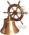 Nautical Wheel Ship Bell