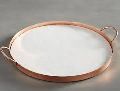 Round Marble Serving Tray