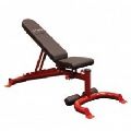 Body-Solid Flat/Incline/Decline Bench (RED)