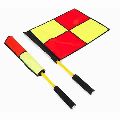 SOCCER LINES MAN FLAG PVC